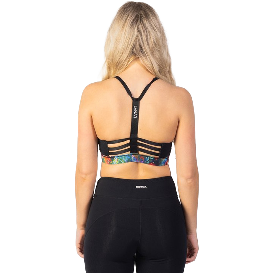 2025 Gul Womens Luna7 SUP Bra LA0303-C1 - Black / Jungle